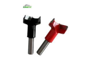 1/2 inch cacbua vonfram + thép Shank trung tâm CNC khoan bit nhàm chán kích thước tùy chỉnh tốc độ cao Oxit Đen kết thúc đồ nội thất - Product Image 4