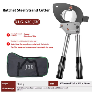 Máy cắt cáp ratcheting lớn 630mm để Bán máy cắt cáp và <span class=keywords><strong>crimper</strong></span> - Product Image 2