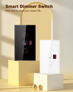 Interruptor Inteligente XZJ, Panel de Personalización Eléctrico, Interruptor de Luz Táctil Inteligente para el Hogar, Interruptor de Luz Regulable Inteligente Tuya con Wifi - Product Image 2