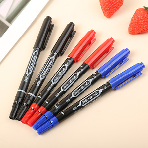 Commercio all'ingrosso <span class=keywords><strong>nero</strong></span> a doppia testa penna Gouxie impermeabile Non sbiadita della pittura del colpo degli studenti di arte marcatori cancelleria per i bambini - Product Image 5