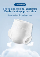 Couches-culottes jetables super absorbantes pour adultes avec attaches adhésives anti-fuites, taille XL, pour incontinence nocturne sévère