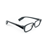 Lunettes AR HUD à guide d'ondes optiques ARV08 avec affichage MicroLED intégré, compatibles avec des verres correcteurs, traduction en temps réel et téléprompteur IA