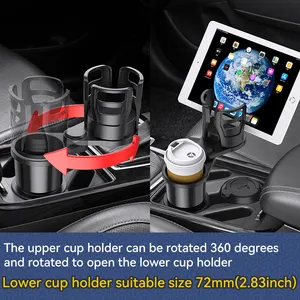 Car Drink Holder Full New PC Amazon Hot Auto Front Seat 360 Rotate Instant Noodles Bowl Coffee Water Cup Bottle Can Drink Storage Car Cup Holder