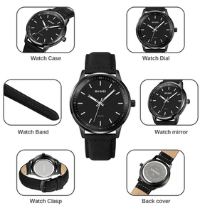 SKMEI 2034 Orologio al Quarzo di Alta Qualità, Moda Retrò, Impermeabile, Marca di Fascia Alta per Uomo - Product Image 5