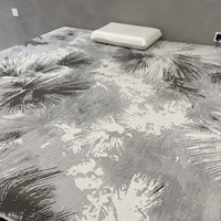 Tissu de matelas en fibre de bambou et latex, tissu tricoté respirant, couche d'air fraîche, tissu de matelas à couche d'air tricotée