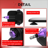 Machine sexuelle automatique, gros godemichet, machine d'amour, pistolet de masturbation, pour couple et hommes, vitesse réglable, silicone ABS, étanche 21