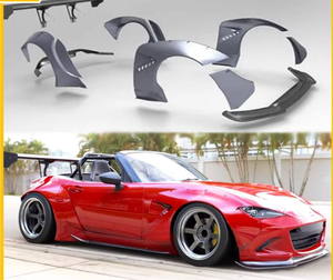 Adecuado para <span class=keywords><strong>Mazda</strong></span> <span class=keywords><strong>MX5</strong></span> ND Rocket Bunny Wide Body Surround Rocket Rabbit, parachoques de coche modificado - Product Image 2