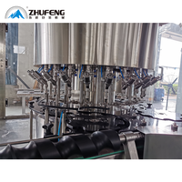Remplisseuse de liquide rotative automatique à grande vitesse pour sauce de poisson vinaigre alcool vin sauce soja remplisseur de bouteilles