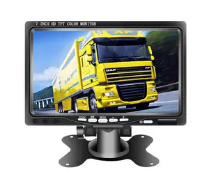 XYD 7 Zoll TFT LCD Auto Monitor Display Rückfahr bildschirm AHD 1080P Display für LKW Fahrzeug Schulbus
