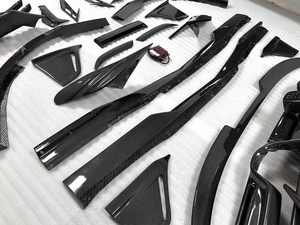 Kit de Carrocería Pequeño Estilo M de Fibra de Carbono Seca para <span class=keywords><strong>Ferrari</strong></span> F8, Piezas de Modificación Exterior - Product Image 5