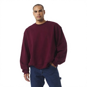 Sweat-shirt pour homme personnalisé de qualité supérieure, manches longues, col rond, en coton molletonné, vêtements décontractés, fabricant, vente en gros, usine - Product Image 2