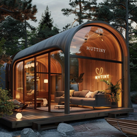Maison préfabriquée de haute qualité, capsule spatiale, maison capsule, maison mobile capsule