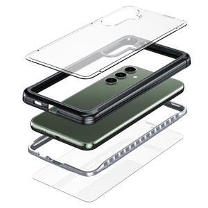 Dual ayer Rugged clear back cove pour <span class=keywords><strong>Samsung</strong></span> Galaxy S23 FE S21 FE <span class=keywords><strong>S20</strong></span> FE avec protection d'<span class=keywords><strong>écran</strong></span> antichoc Case - Product Image 3