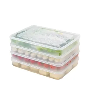 Boîte de rangement transparente pour réfrigérateur, accessoire en plastique de conservation des légumes et des fruits pour ravioles, pour micro-ondes, 8889 ml