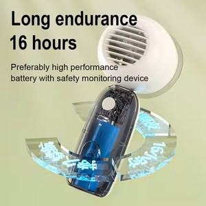 Ventilateur portable mini USB de bureau à double lame avec personnalisation du logo OEM, vente en gros pour fabricants, utilisation extérieure et domestique - Product Image 3