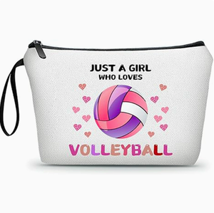 Sac de voyage multifonctionnel pour maquillage, en tissu de serviette sur le thème du baseball, avec logo personnalisé, fermeture éclair, portable - Product Image 2