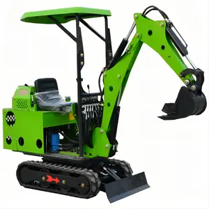 Trung Quốc thủy lực 0.8ton Mini Máy xúc giá 0.8 tấn Crawler Micro Digger nhỏ mương 1ton Mini Digger các nhà sản xuất