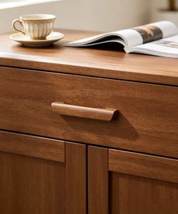 Meuble de rangement moderne en bois avec tiroir et portes, meuble autoportant pour salon - Product Image 2