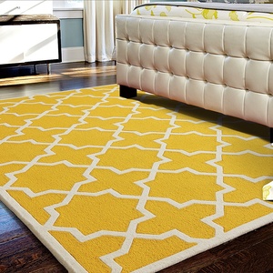 <span class=keywords><strong>Tapis</strong></span> en laine haut de gamme fait main par l'usine source, pour salon, maison, bureau, chambre à coucher, <span class=keywords><strong>tapis</strong></span> de chevet, résistant aux taches, entretien facile - Product Image 3