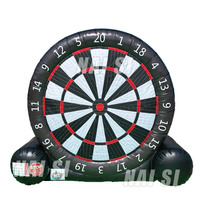 Cible de football de but de football de tirs de pénalité gonflable de vente d'usine avec des jeux de cible de tir