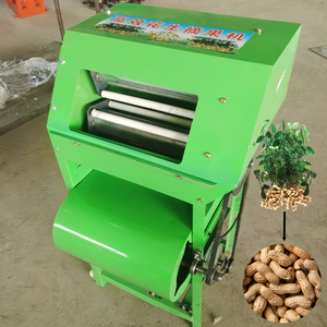 Máquina cosechadora automática de cacahuetes de buena calidad, precio de fábrica de China, cosechadora combinada de cacahuetes, máquina recolectora de cacahuetes pequeña - Product Image 2