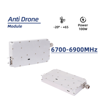 Module amplificateur de puissance pour drone 100W 6700-6900MHz UAV UAS Module amplificateur de signal