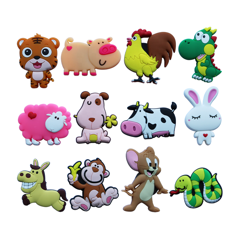 MAGDUM ZOO Animal Magnets For Kids -real LARGE Fridge Magnets For Toddlers- Magnetic EDUcational Toys Baby 3 Year Old Baby LEARNing Magnets For Kids- Kid Magnets Magnetic THEATRE-jungle Animal Magnets