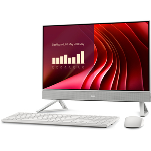Nuevo y Popular: Computadora de Escritorio Todo en Uno de 24 Pulgadas EC24250 I5-1334U con Pantalla FHD Antideslumbrante, 8GB, 512GB SSD, Ahorro de Espacio para Negocios, EC24250 Dell 24 - Product Image 5
