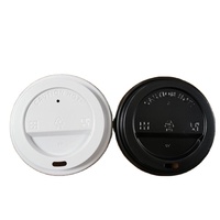 PS Couvercles Gobelets En Plastique Flip Off Cap Bouchon En Plastique Bouchon De Remplacement Sel Et Poivre En Plastique Tapper 250 Ml Pour Aliments Blanc, Noir