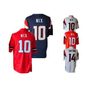 2026 Yeni Ucuz Dikişli Amerikan Futbolu Formaları 10 Bo Nix 2 Patrick 14 Courtland Sutton 15 Nik Bonitto - Product Image 3