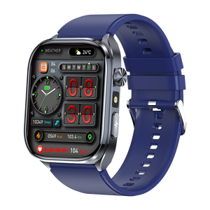 Montre connectée ECG ET572 pour la surveillance <span class=keywords><strong>de</strong></span> la santé, suivi <span class=keywords><strong>de</strong></span> la forme physique, suivi du sommeil, moniteur <span class=keywords><strong>de</strong></span> fréquence <span class=keywords><strong>cardiaque</strong></span> IP67, écran AMOLED, autonomie <span class=keywords><strong>de</strong></span> 5 à 10 jours - Product Image 2