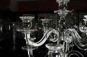 <strong>Large</strong> Crystal Centerpieces for Wedding Table Crystal Candelabra 9 Arms <strong>Candlesticks</strong> - Product Image 5