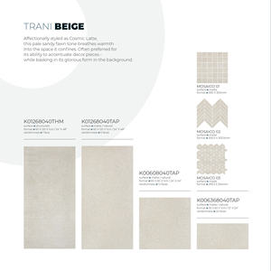 بلاط أرضية بيج 120x6 0 في المطبخ مضاد للانزلاق غير لامع ديكور داخلي للحمام - Product Image 4