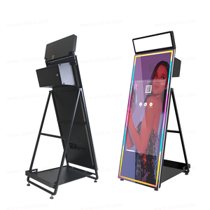 Cabina de fotos de espejo grande Mini PC incorporada, pantalla táctil de 43 pulgadas, cabina de fotos para Selfie Dslr, carcasa de cabina de fotos adaptada para fiesta - Product Image 4