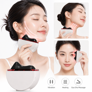 Masajeador Facial Portátil 2026 con Vibración y Calor, Masaje Gua Sha para la Piel, Alivia los Músculos, Máquina de Lifting - Product Image 4