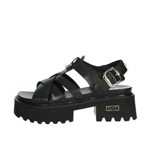Sandali con Tacco da Donna Cult, Neri con Plateau e Design a Cinturini - Product Image 1