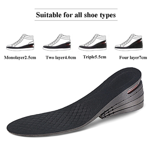 Vendita diretta a Gas rimovibile combinazione di solette invisibili altezza sport aumento solette per <span class=keywords><strong>uomo</strong></span> e donna - Product Image 4