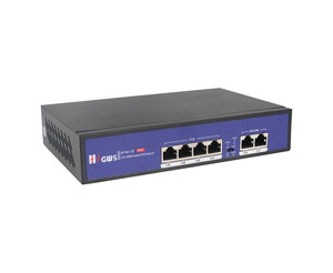สวิตช์เครือข่ายพอร์ต RJ45 รุ่น Factory 4 8 16 24  10/100M แบบเชิงพาณิชย์ พร้อมพอร์ต Uplink 2 พอร์ต สำหรับกล้องวงจรปิด IP - Product Image 2