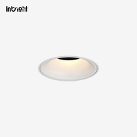 Plafonnier encastré réglable 10W 20W 28W COB sans cadre CCT changeable, downlight LED encastré sans bordure