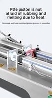 Machine de remplissage de liquides à double tête R-PACK 100-1000 ml avec fonction de chauffage et de mélange