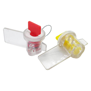 Tùy chỉnh Đồng hồ điện con dấu khóa cho an ninh dùng một lần và giả mạo bằng chứng ghi TAG cho nước gas đồng hồ điện hộp - Product Image 2