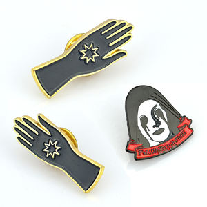 निर्माता थोक डिजाइनर धातु बैज उपहार उपहार हार्ड कस्टम लैपल पिन कंपनी लोगो के साथ - Product Image 3