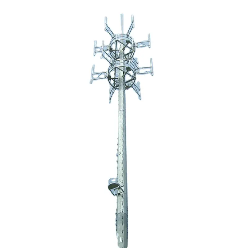 Menara Siaran Komunikasi Antena Monopod Telekomunikasi