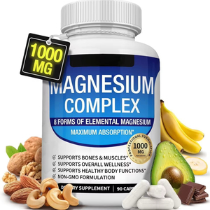 Suplemento de Vitamina B en Cápsulas para Adultos, 90 Cápsulas/Botella, para Huesos y Músculos, Entrega Rápida, Personalizado de Fábrica - Product Image 5