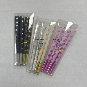 Papier à cigarettes classique extra large non blanchi, personnalisable avec logo, rouleaux coniques colorés. - Product Image 5