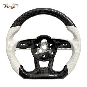 Volant personnalisé pour <span class=keywords><strong>Audi</strong></span> A4 B9 A4L RS4 A5 S5 S6 F5 SQ5 FY A3 S3 Q7 Q8 4M A8 D5 TT 8S A6 <span class=keywords><strong>A7</strong></span> C8 Volant en fibre de carbone - Product Image 1