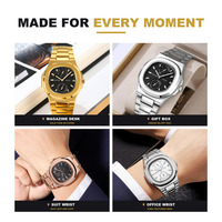 Jam Tangan Pria Skmei 2423 Desain Baru Berkualitas Tinggi, Tali Baja Anti Karat Asli, Kronograf, Penyimpanan, Jam Bisnis