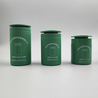 Pot d'emballage alimentaire personnalisé en PEHD de qualité alimentaire, pot en plastique pour suppléments, médicaments, poudre protéinée avec bouchon à vis
