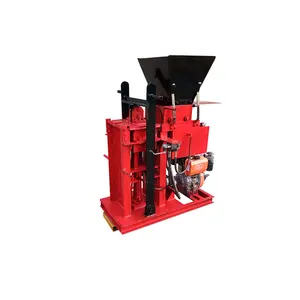 Small Clay Lego Used Fly Ash For Sale Block Brick Making Machine