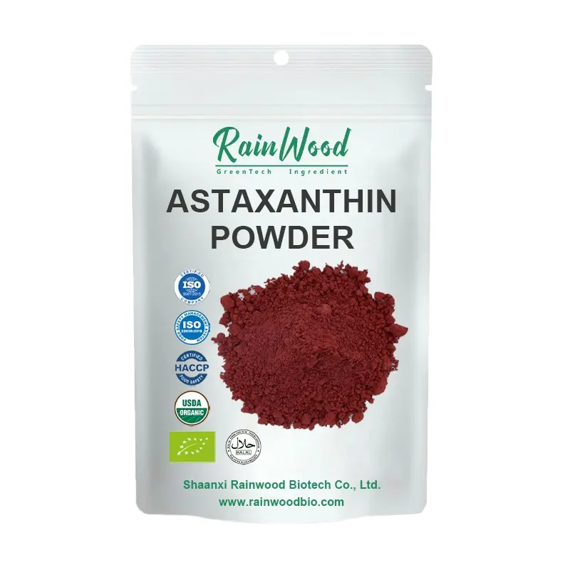 Fornecimento de fabricação Astaxantina natural pura em pó Astaxantina 1% -5%
